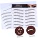 Ipetboom 4pcs Eyebrow Stickers 4d Eyebrow Trimming Transfer Paper - Buy Online on GoSupps.com