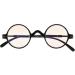 Eyekepper Anti UV Round Reading Glasses - Vintage Professor Oval Readers (Black +1.50) - International Shipping Available - Buy Online on GoSupps.com
