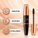 EDAT Waterproof Thick Lengthening Silk Fiber Mascara 4D Silk Fiber Mascara for Eyelashes for Women Black Long Lasting Smudge Resistant Curly Eyelash Mascara3Pcs - Buy Online on GoSupps.com