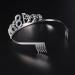 Frcolor Birthday Crystal Tiara Crown 18th Rhinestone Princess Queen Headband - Buy Online on GoSupps.com
