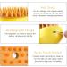 Cat Steamy Brush 3 In 1 Steamy Cat Brush Cat Spray Massage Comb with Water Tank Multifunctional Cat Grooming Brush for Massages Spray Steam Cat Hair Brush for Removing Tangled and Loose Hair (Yellow) - Buy Online on GoSupps.com