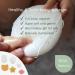 Organic Konjac Sponge Baby Set (6 Pack) - Gentle Cleansing and Exfoliating for Body & Face | Natural Bath Sponges for Newborn Essentials - Buy Online on GoSupps.com