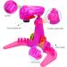 LEERFEI Kids Projection Drawing Sketcher Toy with 32 Cartoon Patterns and 12 Color Brushes - Pink - Buy Online on GoSupps.com