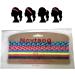 Women's Workout Sweatbands - Non Slip Athletic Headbands for Running - Moisture Wicking - Pack of 4 - Buy Online on GoSupps.com