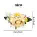 4 Pack Artificial Rose Flower Hair Combs - Wedding & Party Hair Accessories for Women - Buy Online on GoSupps.com