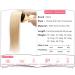 Buy Clip In Real Hair Extensions - 8-Piece Set #24 Middle Blonde Heat-Resistant 120g (35cm) - Perfect for Full Hair Volume - Buy Online on GoSupps.com