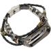 Leather Strap Watch Strap Adjustable Vintage Durable Flexible Replacement Metal Watch Strap For Men For Everyday (Black and Black) - Buy Online on GoSupps.com