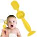 Virtcooy Spatel to glue from the end to the endCreme Applicator for diaper dermatitis-brush for the baby's buttocks for baby packs spatula for the PO yellow
