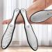 SQAQS Stainless Steel Full Body Foot File Soft Silicone Handle Double Side Pedicure Premium Foot File Dead Hard Cracked Skin Calluses Remover Portable Foot Care Tool - Buy Online on GoSupps.com