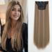 YDDM Hair Extensions Clip in Extensions smooth hair extension with clips full of heads like real hair hair exension clips cheap clip extensions synthetic hair part for women (24-inch 4pcs) 24 inch-straight 10d24a#