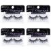 Ardell False Eyelashes Glamour Strip Lashes 114 Black 4 Pack