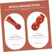 Clispeed 4-Piece Wooden Acupuncture Rod & Roller Massage Device | Health & Wellness Tools for Face & Body - Buy Online on GoSupps.com