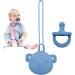 Stronrive Baby Pacifier Holder Clip Set - Easy-Clean Pacifiers for Boys & Girls | Travel-Friendly with Storage Bag - Buy Online on GoSupps.com