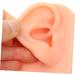 ULTECHNOVO Simulation Ear Model for Earring Display Practice - Khaki Silica Gel Artificial Ear Piercing Silicone Body Parts - Buy Online on GoSupps.com