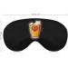 Comfortable Beer Foam Print Sleep Mask | Block Out Light | Ultralight Travel Eye Cover for Men & Women - International Shipping Available - Buy Online on GoSupps.com