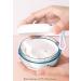 Anbbas Leakproof Denture Cleaning Kit with Cup, Basket, and Brush - Blue | Dental Soaking Retainer Case for Braces, Aligners, Mouth Guards, and Dentures - Buy Online on GoSupps.com
