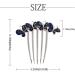 Bohend Rhinestone Hair Comb Crystal Hairpieces Bridal Hair Accessories for Women and Girls (2) - Buy Online on GoSupps.com
