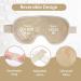 NEWGO Eye Mask Cooling Mask Face Cooling Mask for Migraines Headaches Swollen Tired Eyes Dark Circles Sinus Pain Ice Eye Mask (Gold) Light gold - Buy Online on GoSupps.com