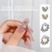 FEIlei Crown Nail Art Charms Zircon Nail Rhinestones Alloy Butterfly-Nail Crystal-Pearl - Buy Online on GoSupps.com