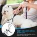 Slowton Dog Car Belt - 2 Pack Adjustable Headrest Restraints | Reflective Rubber for Safe Travel - C.Lila - Buy Online on GoSupps.com