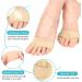 Medium Footed Sleeves with Gel Pillow - Lightweight Forefoot Cushion for Men & Women | Relieve Metatarsalgia Bursitis Neuromas & Plantar Warts - 1 Pair - Buy Online on GoSupps.com
