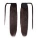 Buy SEGO Clip-in Real Hair Ponytail Extension - Dark Brown #2 20 (50cm) - 95g Hairpiece for Perfect Braid Styles - Buy Online on GoSupps.com
