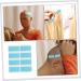 Didiseaon 8 Sheets Seamless Hair Extensions Tape in Extension Replacement Tape Hair Elastics for Women Tape Double Sided Tape for Hair Extension Lace Tape No Trace Miss Pu Wig 4x0.8cm Sky-blue - Buy Online on GoSupps.com