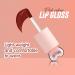 Buy Luxurious Mocha Lip Gloss | Long-Lasting Hydration & Shine | Non-Sticky Plump Lips | High-Definition Moisturizing Makeup - Buy Online on GoSupps.com