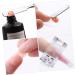 FRCOLOR 1 Set Nail Extension Manicure Fake Acylic Nail Tips Kit Nail Art Decoration Nail Decorative Stencils Nail Form Molds Kit De Manicura Nail Builder French Nail Polish White Plastic - Buy Online on GoSupps.com