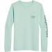 Vineyard Vines Women's Whale Light Outline Long-Sleeve Pocket Tee Casual L Sweet Taffy - Buy Online on GoSupps.com