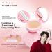 Flower Lure Cushion Foundation Lightweight Hydrating Oil Control Full Coverage Long Lasting Matte Dewy Finish Transfer-Proof for Dry & Oily Skin (Pink Y01 14G) Pink Y01 1 Ounce (Pack of 1) - Buy Online on GoSupps.com