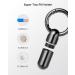 Tiny Keychain Pill Holder | TISUR Titanium Waterproof Pill Case for Travel | Mini Pill Organizer for Purse & Pocket - Buy Online on GoSupps.com