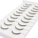 Buy 3D Mink Wispy Eyelashes - Natural Brown 9mm Lightweight & Reusable - 10 Pairs of Thin Band Fake Lashes for Stunning Looks - Buy Online on GoSupps.com