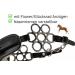 AMKA Hackamore Flora Bitless Bridle - Soft Padded Black Hackamore with Flower Wheel | International Shipping Available - Buy Online on GoSupps.com