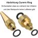 Bicycle Valve Adapter Set DV SV AV - 24 Pieces for Dunlop Autoventil & Sclaverand Pumps - Perfect for Air Ball & Bicycle Pumping - Buy Online on GoSupps.com