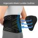 YAHA Back Support Belt for Lower Back Pain Relief - M Size (Waist 33-39) | Lumbar Brace for Work, Heavy Lifting, Herniated Disc, Sciatica, Scoliosis | Breathable with 7 Stays and Lumbar Pad - Buy Online on GoSupps.com