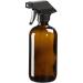 Elliott 480ml Brown Glass Spray Bottle - Eco-Friendly Recycled Glass with Locking Trigger Spray Mechanism for International Shipping - Buy Online on GoSupps.com