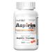 HealthA2Z Aspirin 325mg | 300 Counts | Regular Strength | Orange Safety Coated Tablets | Enteric Aspirin | Pain Relief | Reduce Joint Pain | Cramps | Headache