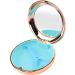 Colcolo Retainer Case with Mirror - Stylish Partial Mouth Guard Container | Ventilated Storage Box for Orthodontic Prostheses - Champagne Gold - Buy Online on GoSupps.com