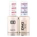 Daisy DND 400 Top Gel & 500 Base Gel DUO SET Soak off Gel All In One Base & Top Coat KIT for Nails (with bonus side Glitter) Made in USA (400 TOP & 500 BASE DUO PACK) 0.5 Fl Oz (Pack of 2)
