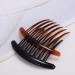 French Hair Clipped Combs - 4-Piece Acrylic Side Hair Jewelry for Women - Perfect for Stylish Updos - Buy Online on GoSupps.com