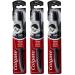 Colgate 360 Charcoal Infused Toothbrush Floss-Tip Bristles Soft (Colors Vary) - Pack of 3