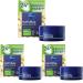Nivea natural balance regenerating night care (50 ml) moisture cream with organic argan oil jojoba and almond oil nourishing night cream for every skin type (pack of 3) 50 ml (3 pack)