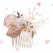 FRCOLOR Headpiece Wedding Hair Comb Bridal Comb Rhinestone Comb Pearl Hair Comb for Bride Hair Comb for Bride Headpiece Rhinestones Accessories - Buy Online on GoSupps.com