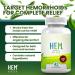 Hem Healer Hem Hero Extra Strength Hemorrhoid Treatment - Reduce Swelling Soothe Itching & Irritation - 100% Natural - 42 Vegetarian Capsules - Buy Online on GoSupps.com
