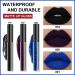 Go Ho Matte Lipstick Set - Waterproof Long Lasting Lip Gloss Trio in Black, Blue, and Purple | Nude Lip Tint Stain Makeup - 3PCS Matte Colors - Buy Online on GoSupps.com