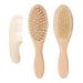 Hemoton 1 Set Toddler Suit Baby Grooming Kit Kids Suit Airbag Massage Comb Baby Hair Brush Newborn Wooden Massage Comb Shower Scrubber Wool Brush Shower Brush Hairbrush Hair Comb Tool Baby