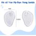 Buy 2 Pairs Silicone Toe Pads - Non-Slip Forefoot Inserts for High Heels & Sandals | Gel Shoe Insoles for Comfort | International Shipping - Buy Online on GoSupps.com