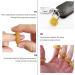 Magiclulu 20-Pack Finger Massage Rings Calming Sensory Toys for Kids | Mini Iron Restless Finger Spring Cuffs - Buy Online on GoSupps.com