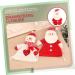 STOBAZA 4pcs Christmas Bag Candy Bags Candy Pouches Pouch Fabric Bags Doll Elder Redx4pcs 24X19X1CMx4pcs - Buy Online on GoSupps.com